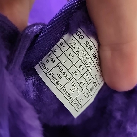 Ugg Women's Neumel Fashion Boot bootie Navel‎ blue purple size 6 new!! - Picture 7 of 7